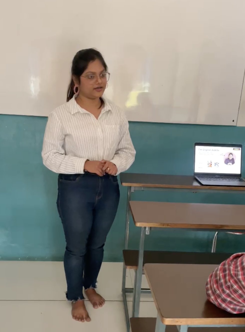 Digital Ankita Mishra taking Offline Seminar on AI SEO